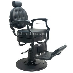 barber chair black