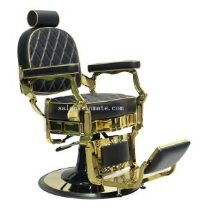 barber chair gold