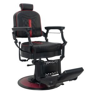Leather Modern Barber Chair for Beauty Salon & Spa Commercial Salon Furniture with Durable Design