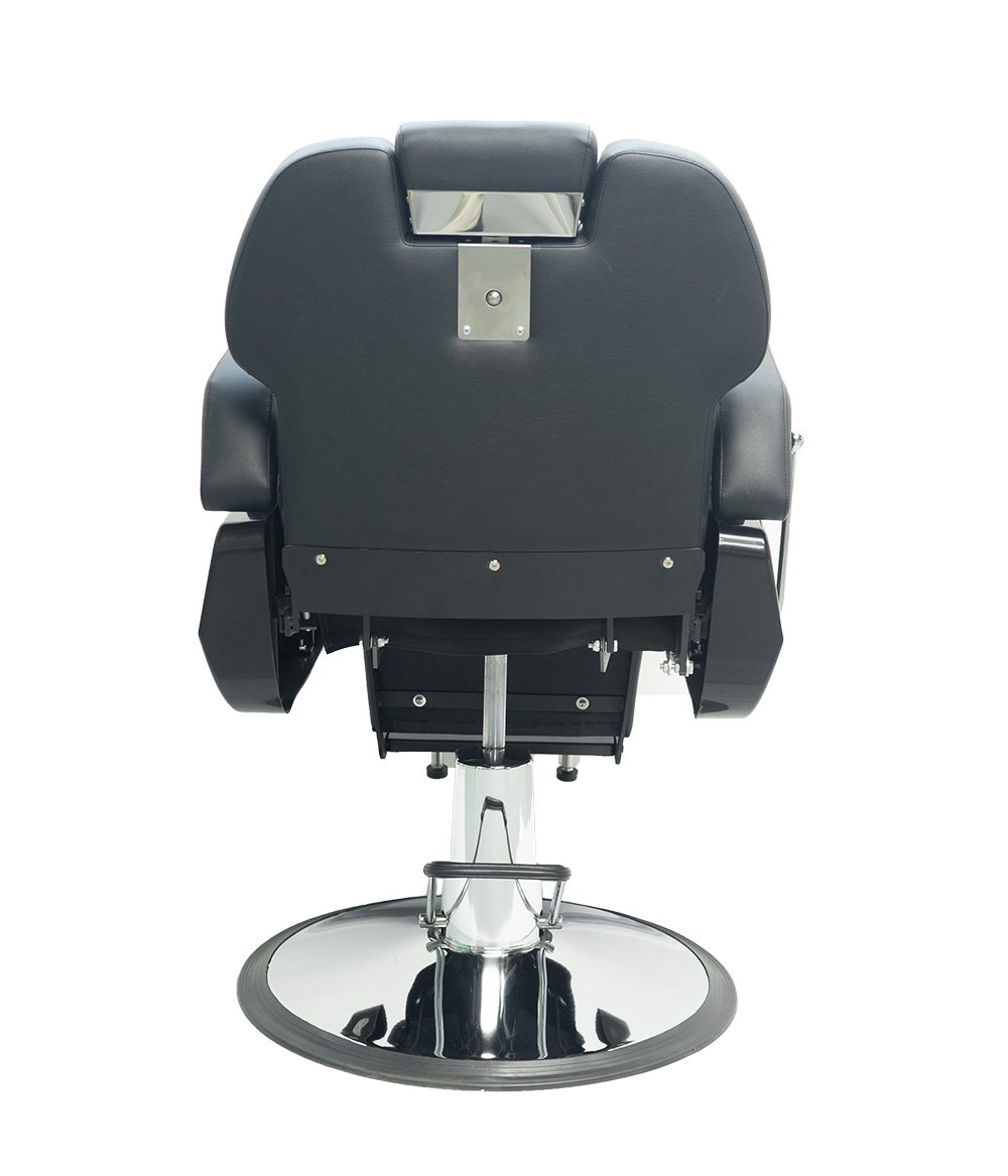 Modern Heavy Duty Steel Barber Chair Synthetic Leather Hair Salon Barber Shop Furniture - Image 5